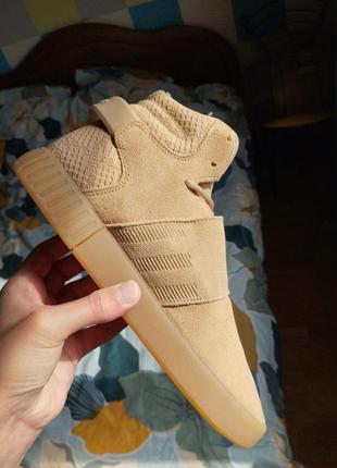 Adidas tubular оригинал 38 ст.24.5 см новые кожаные хайтопы кроссовки ботинки