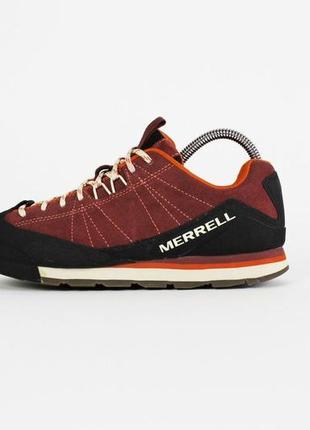 Кроссовки кожаные (замшевые) непромокаемые merrell размер 38