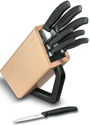 Набір кухонний victorinox swissclassic cutlery block (6.7173.8)4 фото