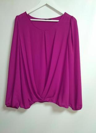 Блуза цвета фуксии 18/52-54 размера