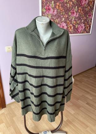 Стильний легкий светр світшот50-52