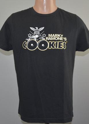 Футболка мерч marky ramones cookies (m)