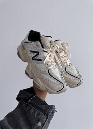 Трендові жіночі кросівки new balance 9060 turtledove бежеві9 фото