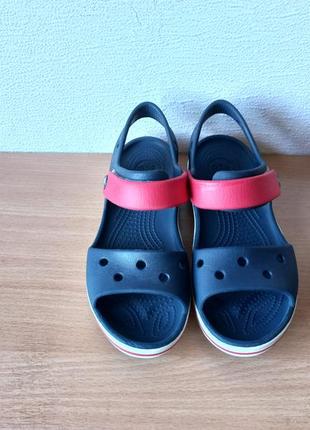 Босоніжки сандалі крокси crocs j1/31-32р. устілка 20,2 см.