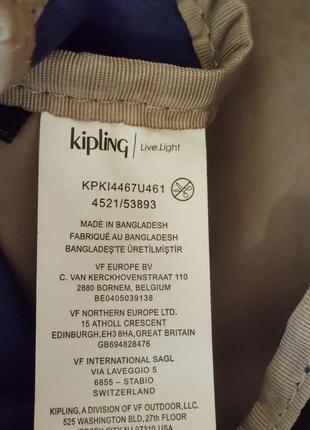 Kipling оригінальний якісний рюкзак8 фото