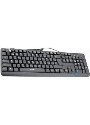 Клавиатура havit usb black (hv-kb378)