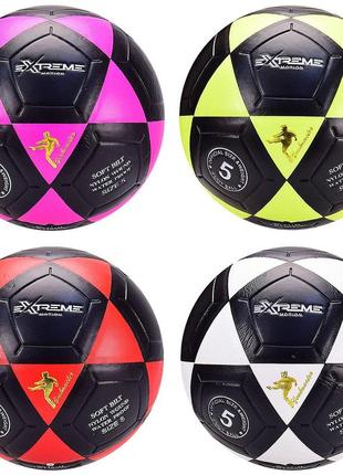 М'яч футбольний fb2114 (30 шт)no5, pu, 400 грамів,4 кольори