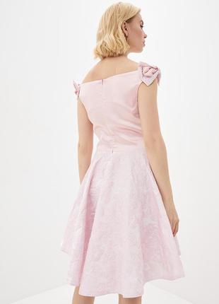 Платье "марита" (розовый)3 фото