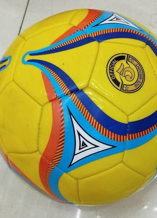 Мяч футбольный арт. fb24188 (50шт) №5, tpu 340 грамм, 3 микс
