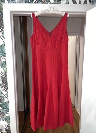 Жіночна сукня no name р 46-48 100% льон