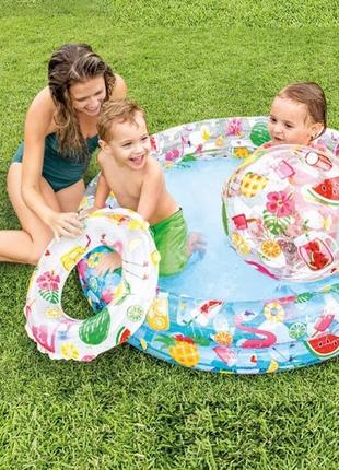 Бассейн надувной бассейн надувной круг бассейн для детей