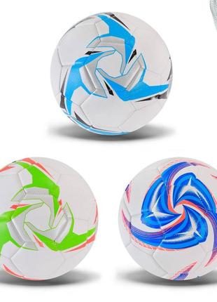 Мяч футбольный арт. fb24330 (60шт) №5, pvc,330 грамм,3 микс