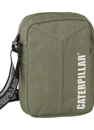 Повседневная плечевая сумка cat city adventure 84356.351 армейский зеленый