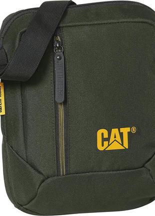 Наплічна сумка cat the project 83614;542 темно-зелений