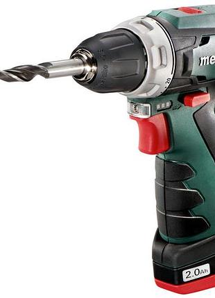 Акумуляторний шуруповерт metabo powermaxx bs basic сумка (600079510) 3