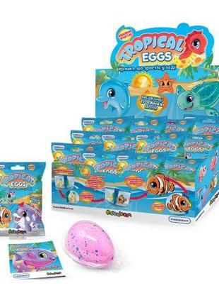 Растущая игрушка в яйце «tropical eggs» - жители тропических морей