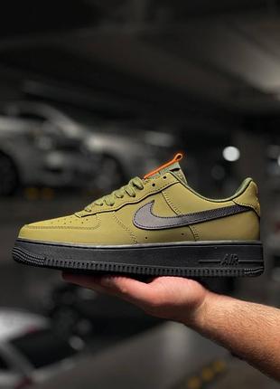 Мужские кроссовки найк аир форс / cw2646 nike air force 1 07 low khaki