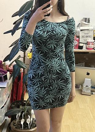 Платье марихуана. платье
