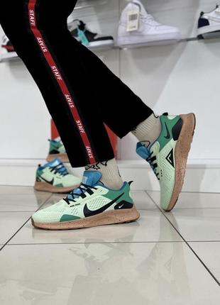 Кроссовки nike pegasus trail (blue/green)