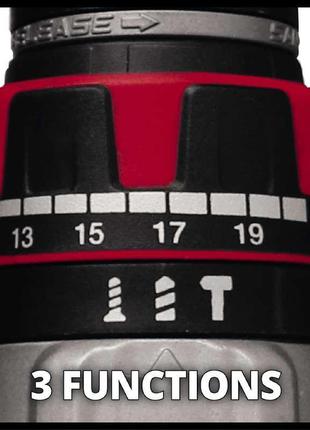 Шуруповерт ударный бесщеточный einhell te-cd 18/50 li-i bl + аккумулятор 4 а/часа зарядное устройство 45139424 6