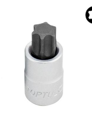 Бита с торцевой головкой torx toptul t70 55мм 1/2" bcfa1670
