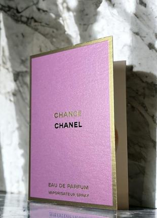 Chanel chance, eau de parfum 1.5ml