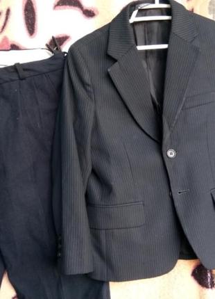 Брючний костюм сорочка штани піджачок підлітку хлопчику піджак брюки жакет шведка рубашка костюмом подростку