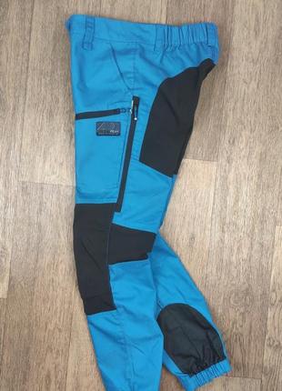Брюки on the peak mountain wear треккинговые синие карго походные спортивные брюки outdoor tnf hh haglofs