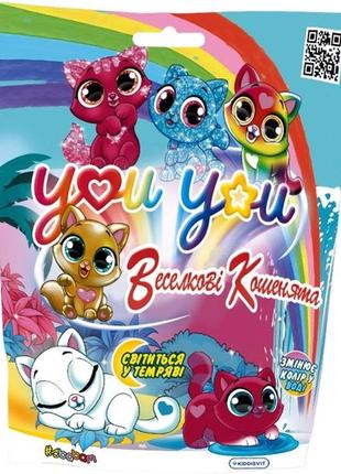 Фигурка-сюрприз игровая you you радужные котята 58-cn-2020 12 шт/уп