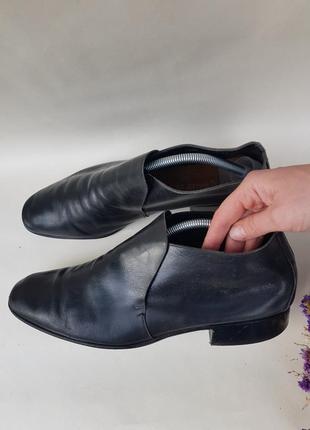 Полуботинки ботинки деми короткие натуральная кожа bally suisse