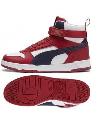 Кросівки чоловічі puma rbd game 41 (26,5 cм) red-white/navy (385839-23-41)