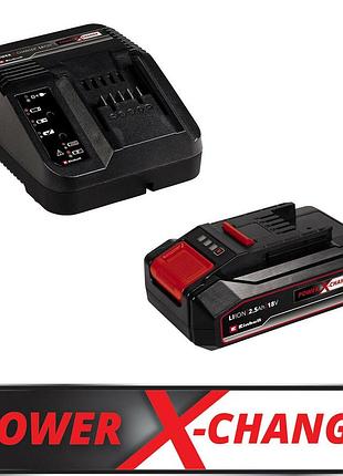 Шуруповерт ударный бесщеточный einhell te-cd 18/50 li-i bl + аккумулятор 2.5 а/часа + зарядное устройство 3