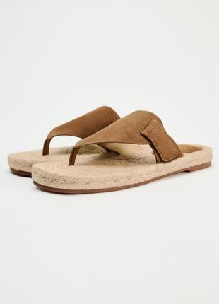 Кожаные сандалии женские плетеные buckle new