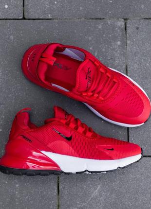 Кросівки nike air max 270 red white