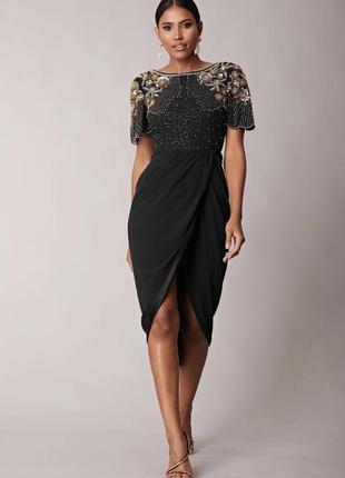Вечернее платье virgos lounge nicola dress black