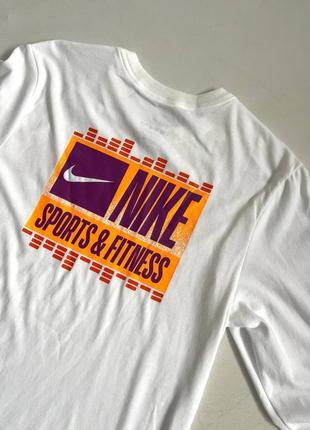 Лоингслив nike white big logo