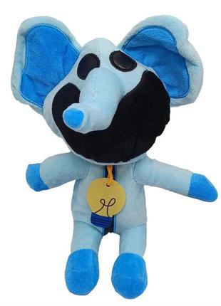 Плюшева іграшка усміхнені звірята з poppy playtime smiling critters "бубба буbафан" bambi poppy (blue) 20