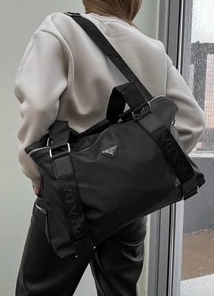 Сумка prada sport bag black