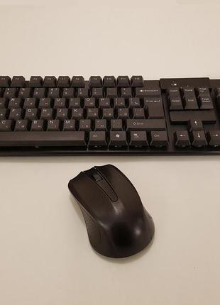 Клавіатура та мишка бездротова tj-808