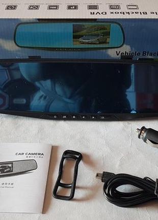 Автомобильный видеорегистратор зеркало регистратор с одной камерой vehicle blackbox dvr full hd1080