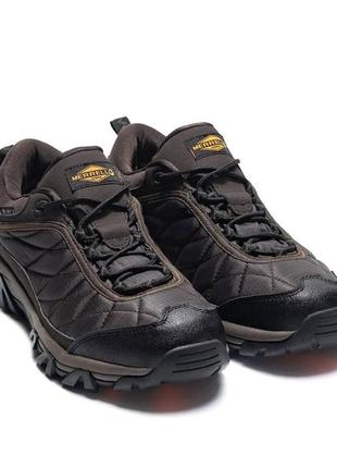 Зимові кросівки merrell  omni-tech waterproof коричневі