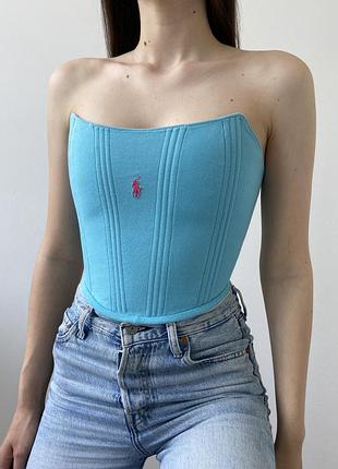 Upcycled handmade corset ralph lauren корсет ручной работы на шнуровке