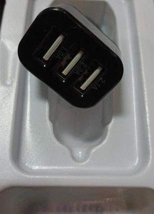 Usb зарядное  для авто 12/24в - usb