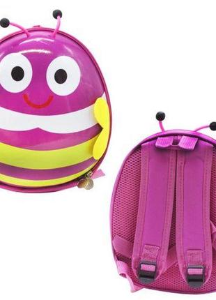 Дитячий рюкзак "жаба" (рожевий)