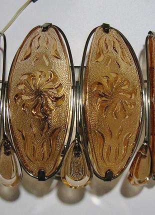 Настенный светильник бра цветное стекло ссср замечательное состояние!!!