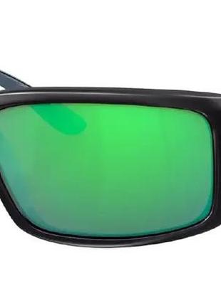 Окуляри costa del mar fantail matte black green mirror 580g