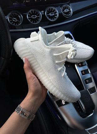 Жіночі кросівки adidas yeezy boost 350 white адідас ізі буст білого кольору3 фото