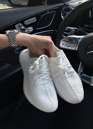Жіночі кросівки adidas yeezy boost 350 white адідас ізі буст білого кольору2 фото