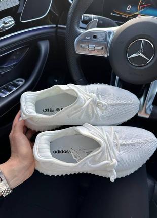 Жіночі кросівки adidas yeezy boost 350 white адідас ізі буст білого кольору5 фото