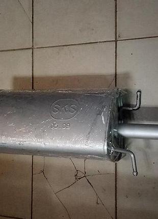 Глушник daewoo lanos сталь київ-текс